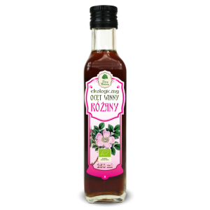 Ocet winny różany EKO 250 ml