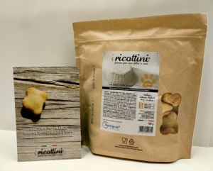 Nutrigene iRicottini biscotti per cani gusto Ricotta 0.30 kg