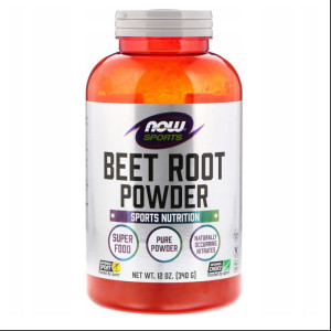 Suplement Energetyczny Burak Ćwikłowy Now Foods Beet Root Powder 340g