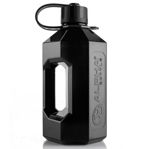 Akcesoria Bidon Alpha Desings Bottle XXL JUG 2400ml Niebiesko-Czarny