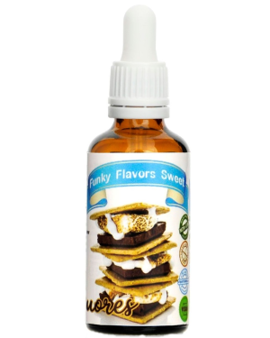 Aromat Spożywczy w Kroplach Funky Flavors 50ml Słodkie S'mores