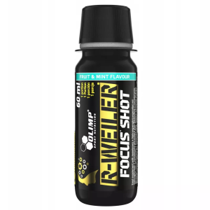 Shot Przedtreningowy Wieloskładnikowy Olimp R-Weiler Focus 60ml Owocowo-Miętowy