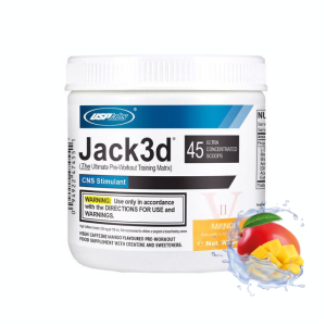 Suplement Przedtreningowy Wieloskładnikowy USP Jack3d Advanced 248g Mango