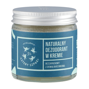 Kosmetyki Naturalne 4 Szpaki Dezodorant w kremie bezzapachowy 60ml