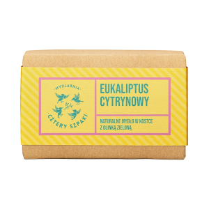 Kosmetyki Naturalne 4 Szpaki Mydło eukaliptus cytrynowy 110g
