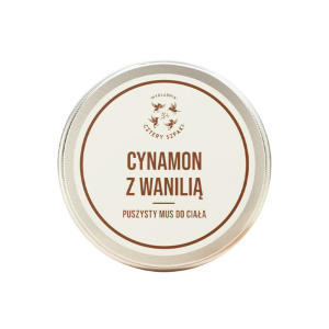 Kosmetyki Naturalne 4 Szpaki Mus do ciała Cynamon z Wanilią 150ml