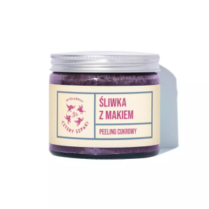 Kosmetyki Naturalne 4 Szpaki Peeling Śliwka z Makiem 250ml