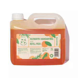 Kosmetyki Naturalne 4 Szpaki Mydło w płynie rozmaryn mandarynka 2000ml