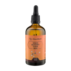 ChemWorld Kwas Octowy 80% CZDA 100ml
