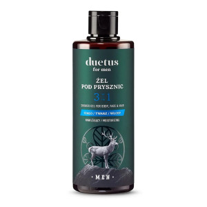 Kosmetyki Naturalne DUETUS FOR MEN Zel pod prysznic 3w1 INVICTUS 300ml