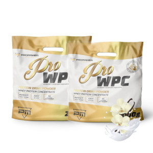 Zestaw Odżywka Białkowa Promaker Pro WPC 2x2000g : Smaki - Wanilia