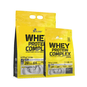 Zestaw Odżywka Białkowa Olimp Whey Protein Complex 100% 2270g +700g Mrożona Kawa