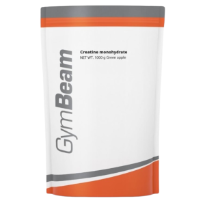 Monohydrat Kreatyny GymBeam 100% Monohydrat Kreatyny 250g Zielone Jabłko