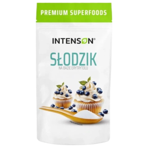 Zdrowa Żywność Zamiennik Cukru Intenson Stevia w kryształkach 250g