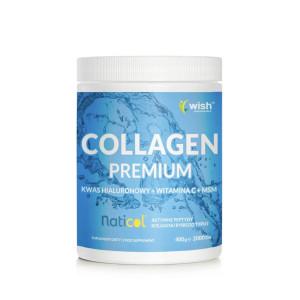 Skóra, Włosy i Paznokcie Kolagen Rybi Wish Kolagen PREMIUM 400g