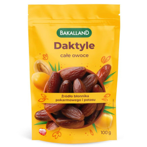 Zdrowa Żywność Bakalland Daktyle Suszone 100g