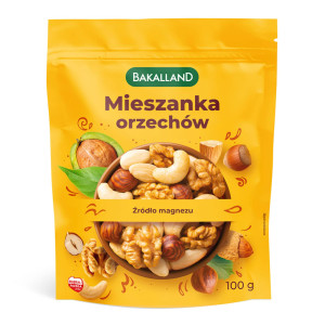 Zdrowa Żywność Orzechy Bakalland Mieszanka Orzechów 100g
