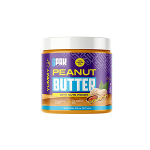 Zdrowa Żywność Masło Orzechowe 6PAK PEANUT BUTTER PAK 500g CRUNCHY