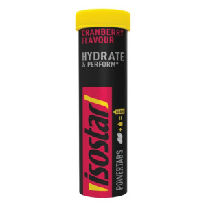 Izotoniki ISOSTAR Powertabs 120 g : Smaki - Żurawina