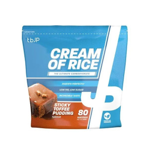 Zdrowa Żywność TBJP Cream of Rice 2kg : Smaki - Sticky Toffee Pudding