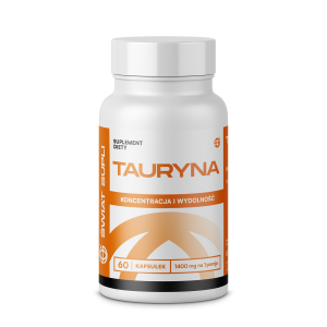 Aminokwasy Tauryna Świat Supli Tauryna 60 kaps 1400mg