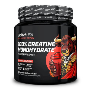 Monohydrat Kreatyny BioTechUSA 100% Creatine Monohydrate 300g sangria