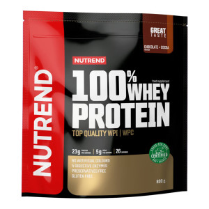 Odżywka Białkowa Nutrend 100% Whey Protein 800g : Smaki - Czekolada Brownie