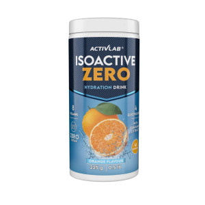 Minerały Elektrolity Activlab Isoactive Zero 225g Pomarańcza