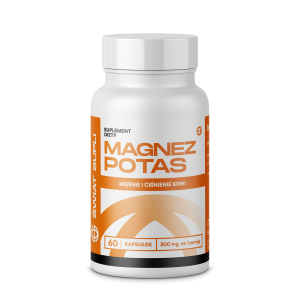 Minerały Świat Supli Magnez + potas 300mg 60kaps