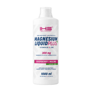 Minerały Magnez IHS Magnesium Liquid 1000ml Raspberry