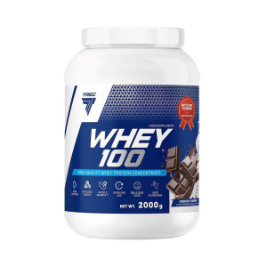 Odżywka Białkowa Koncentrat Trec Nutrition Whey 100 2000g Czekolada