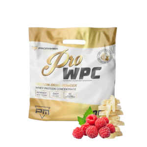 Odżywka Białkowa Koncentrat Promaker Pro WPC 2000g : Smaki - Biała Czekolada z Malinami