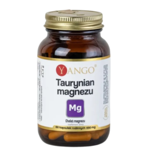 Minerały Magnez Yango Taurynian Magnezu 60 kapsułek