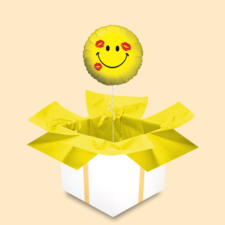 KISS FACE - Całusy / Balon z helem emoji