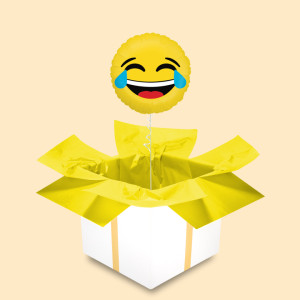LOL / Balon z helem emoji