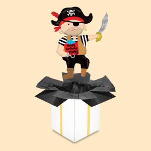 PIRATE - Pirat / Balon z helem na urodziny