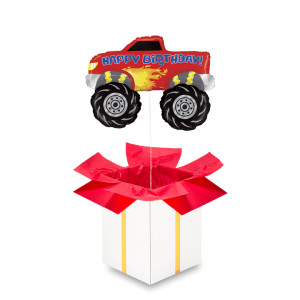 MONSTER TRUCK - Samochód / Balon z helem na urodziny