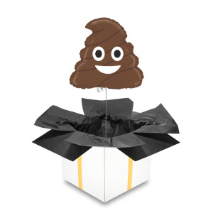 POOP - Kupa / Balon z helem emoji