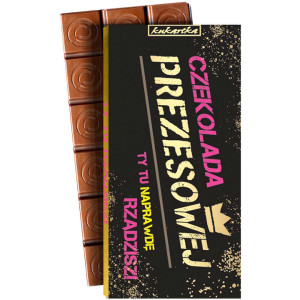 Czekolada "Prezesowej"