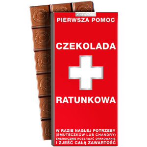 Czekolada "Ratunkowa"