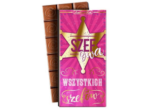 Czekolada "Szefowa wszystkich szefów"