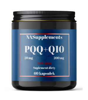 PQQ (Pyrroloquinoline Quinone) + Coenzyme Q10 Ubiquinone 60 caps