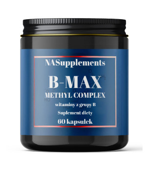 Ultra-Strength Methylated Vitamin B Complex (B1, B2, B3, B4, B5, B6, B7, B9, B10, B12) 60 caps