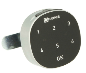 Zamek szyfrowy elektroniczny "RO" 30 mm z trybem publiczny/prywatny