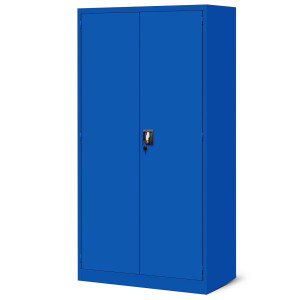 Warsztatowo-narzędziowa szafa metalowa SZYMON 920 x 1850 x 500 mm niebieska