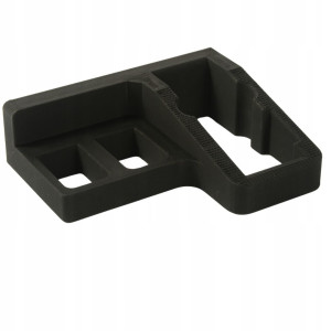 Uchwyt Magnetyczny na Pistolet i 2 Magazynki 9mm .45ACP .22LR PRAWY