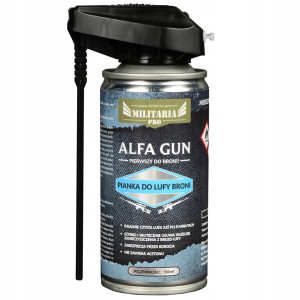 Pianka do Czyszczenia Lufy Broni ALFA GUN 150ml MilitariaPRO