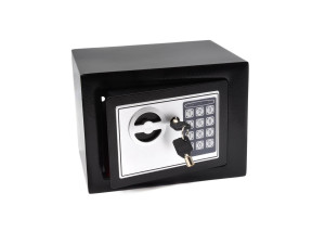 Sejf na szyfr i zamek elektroniczny 21x17x17cm GEKO G10910