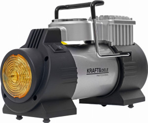 PRZENOŚNY KOMPRESOR SAMOCHODOWY 12V 190W KD1468 KRAFTDELE