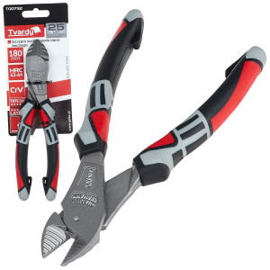 Szczypce wydłużone do cięcia bocznego 180mm CrV T00732 Tvardy